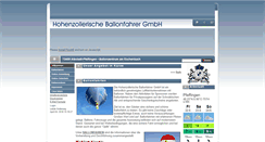 Desktop Screenshot of hz-ballonfahrer.de